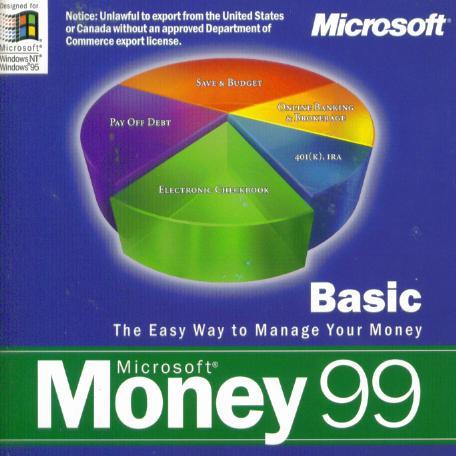 Microsoft money 99 basic
